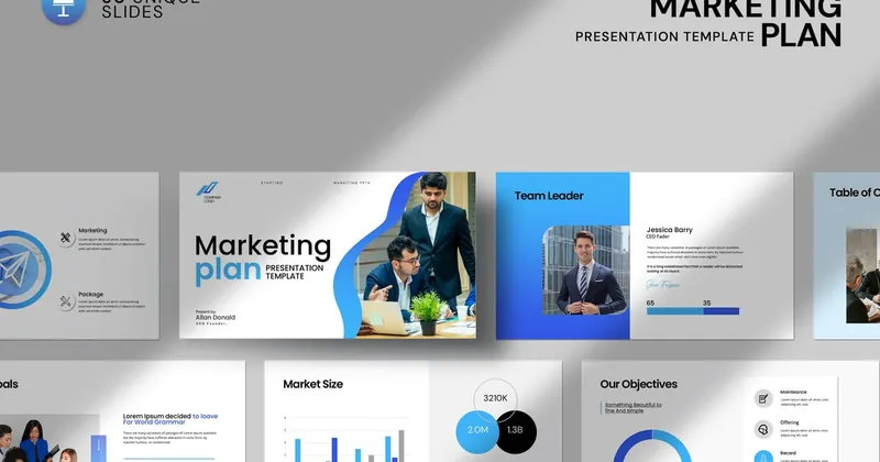 Strategic Marketing Plan Keynote PowerPoint Template