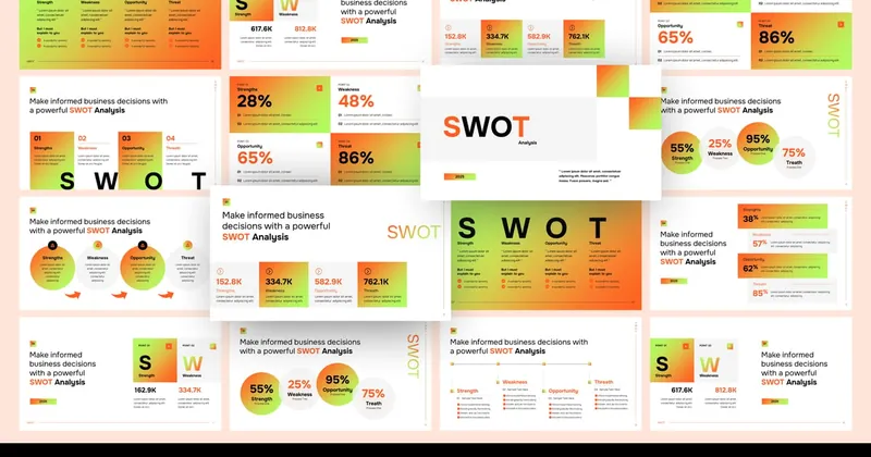 SWOT Infographic PowerPoint Template