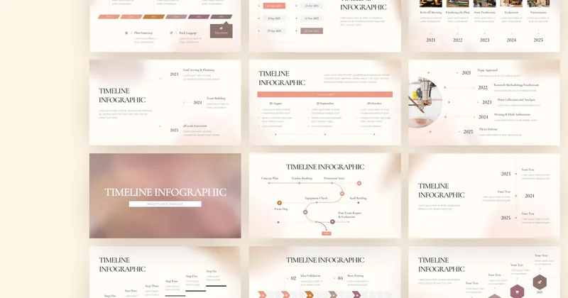 Timeline Infographic PowerPoint Template