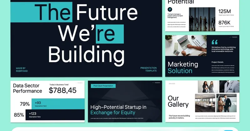 Twodeck Keynote PowerPoint Template